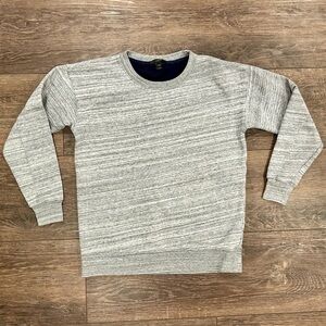 🦋 J. Crew sweatshirt, gray, extra-extra-small